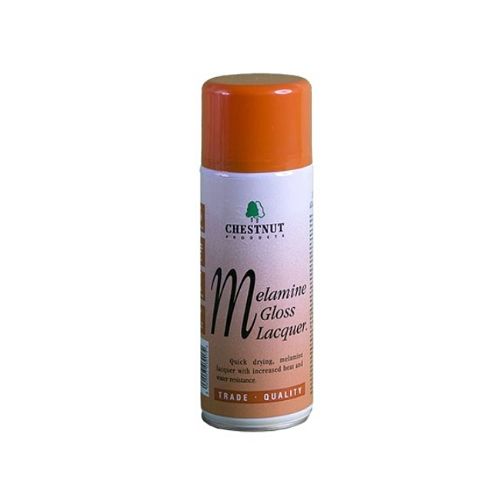 Chestnut melamine gloss lacquer - 400ml CFC free aerosol